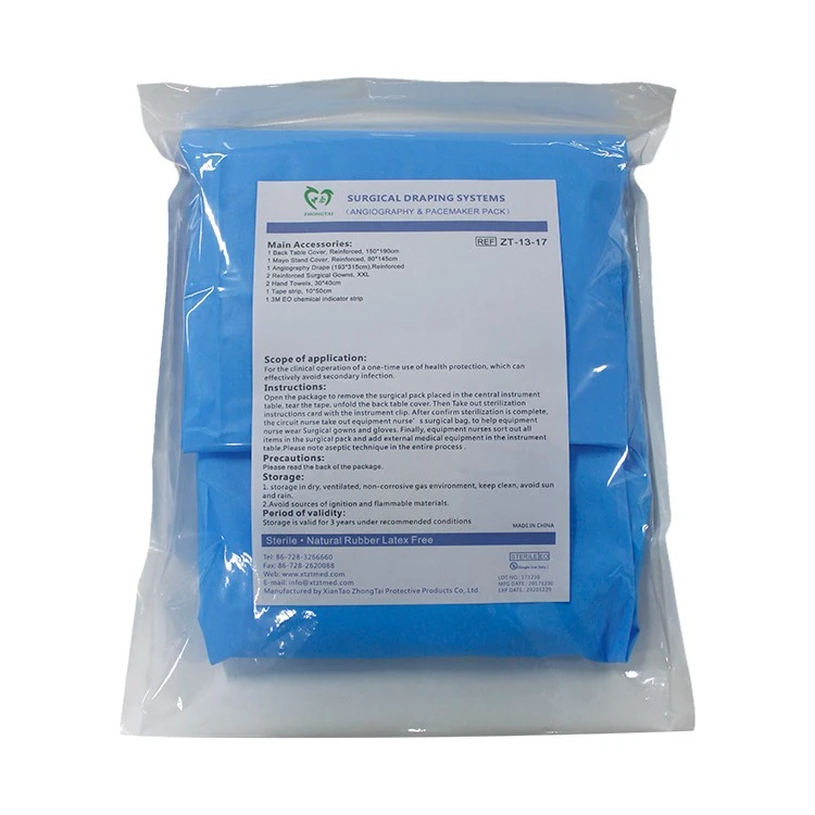 Disposable Angiography Pack and Pacemaker Pack (6)